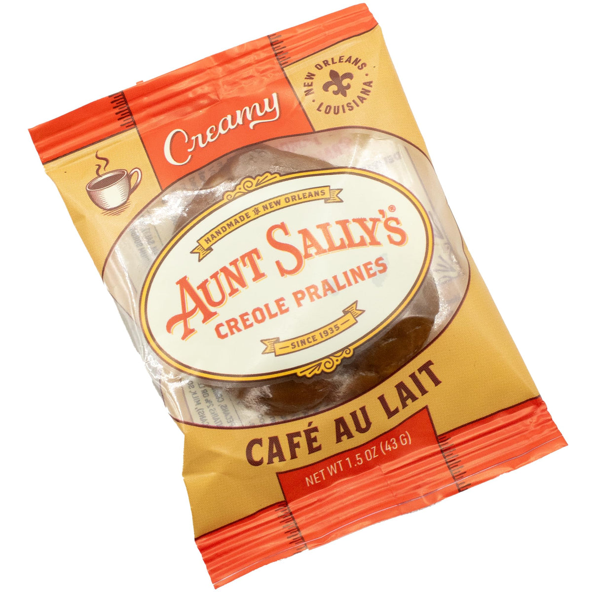 Aunt Sally's Creamy Pralines – 12 Count Box | New Orleans' Most Famous Handmade Pecan Candy