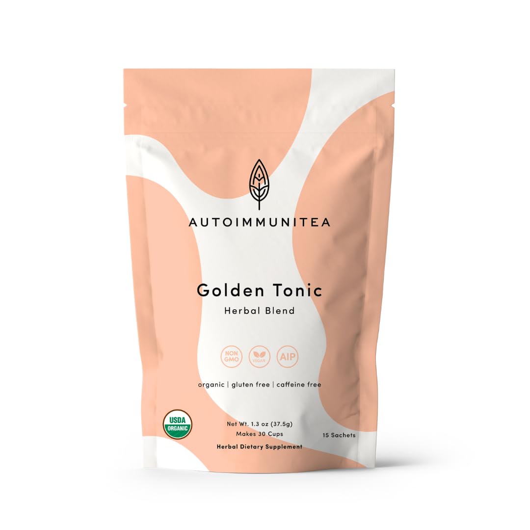 Autoimmuni-Tea Organic Turmeric Ginger Tea – AIP, Whole30, Paleo Friendly