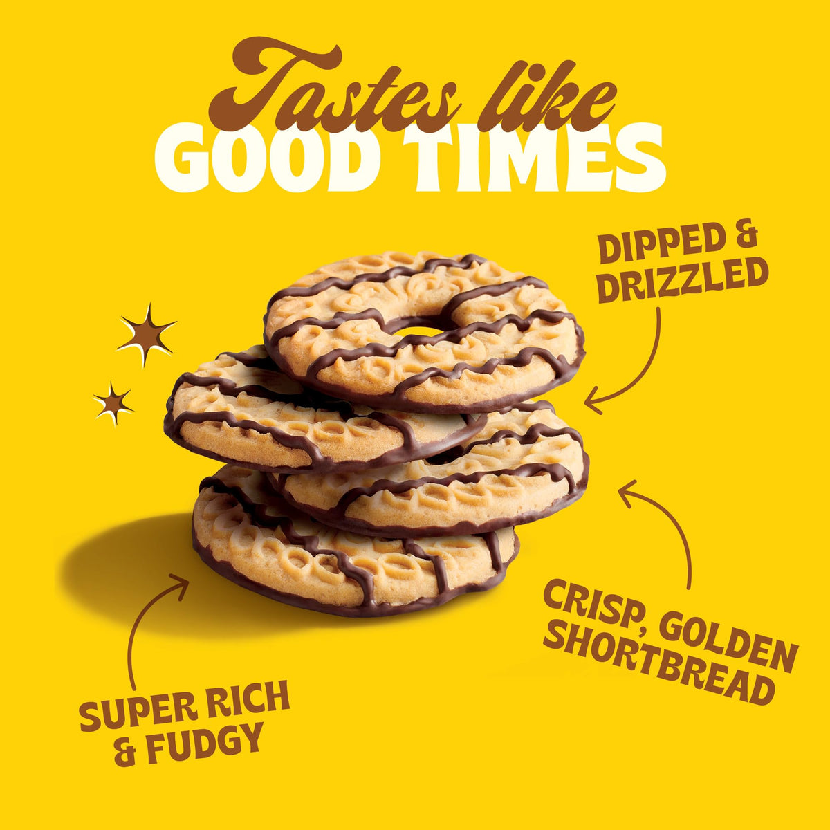 Back to Nature Fudge Striped Cookies – Vegan, Non-GMO, 6-Pack, 5.5 oz Each