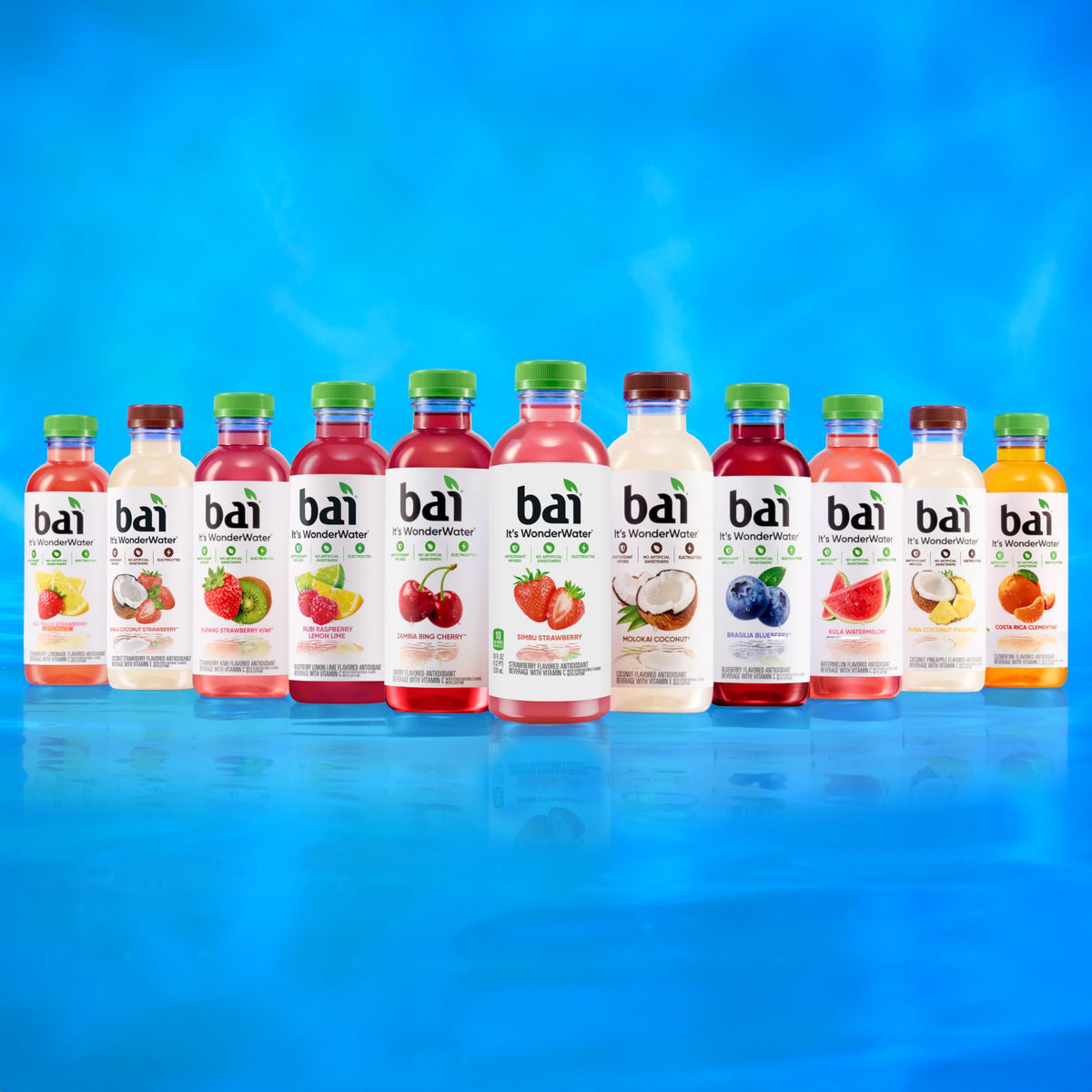 Bai Malawi Mango Antioxidant Infused Water – 18oz, 12 Pack, Vitamin C, No Artificial Sweeteners