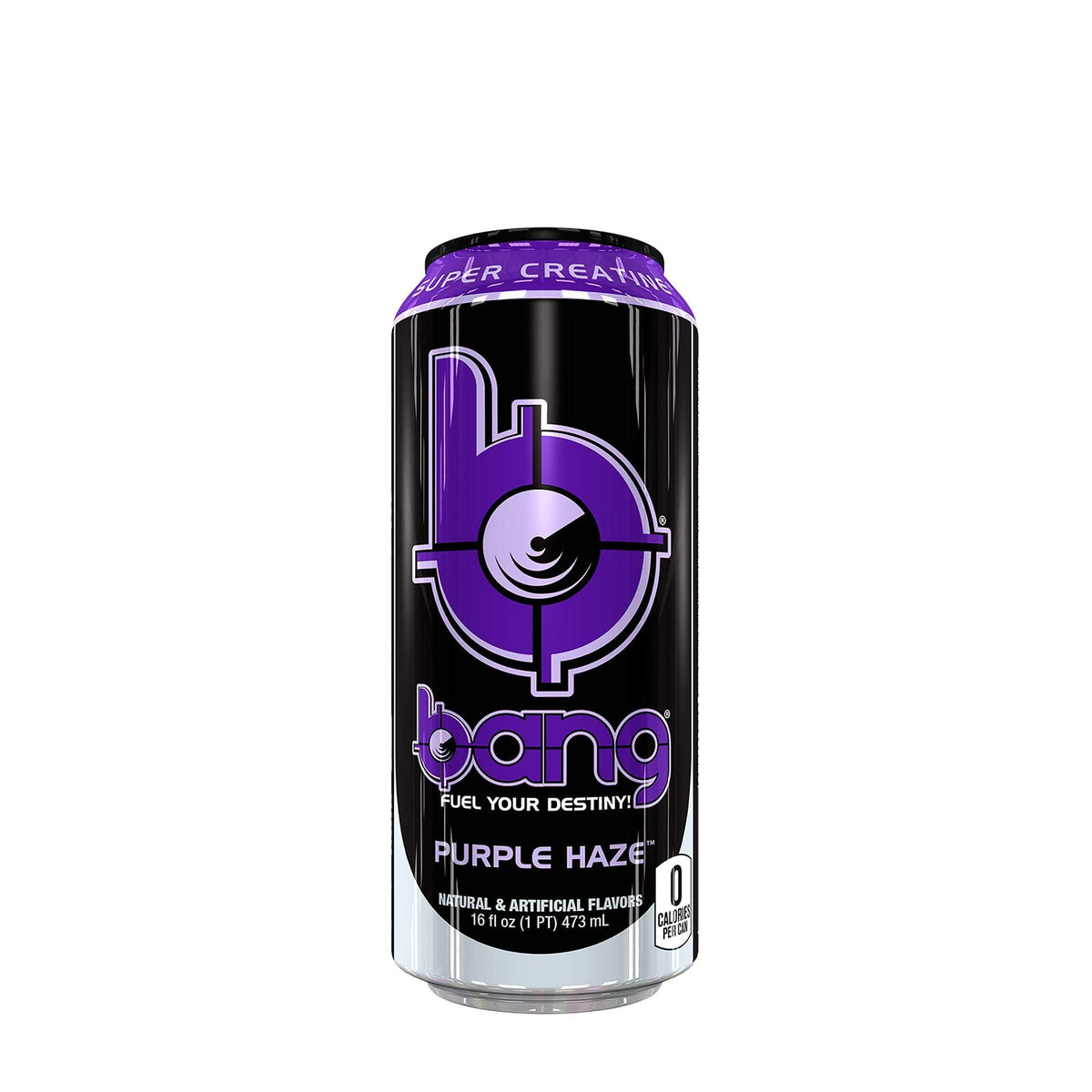 Bang Energy Purple Haze – Sugar-Free Energy Drink, 16 oz