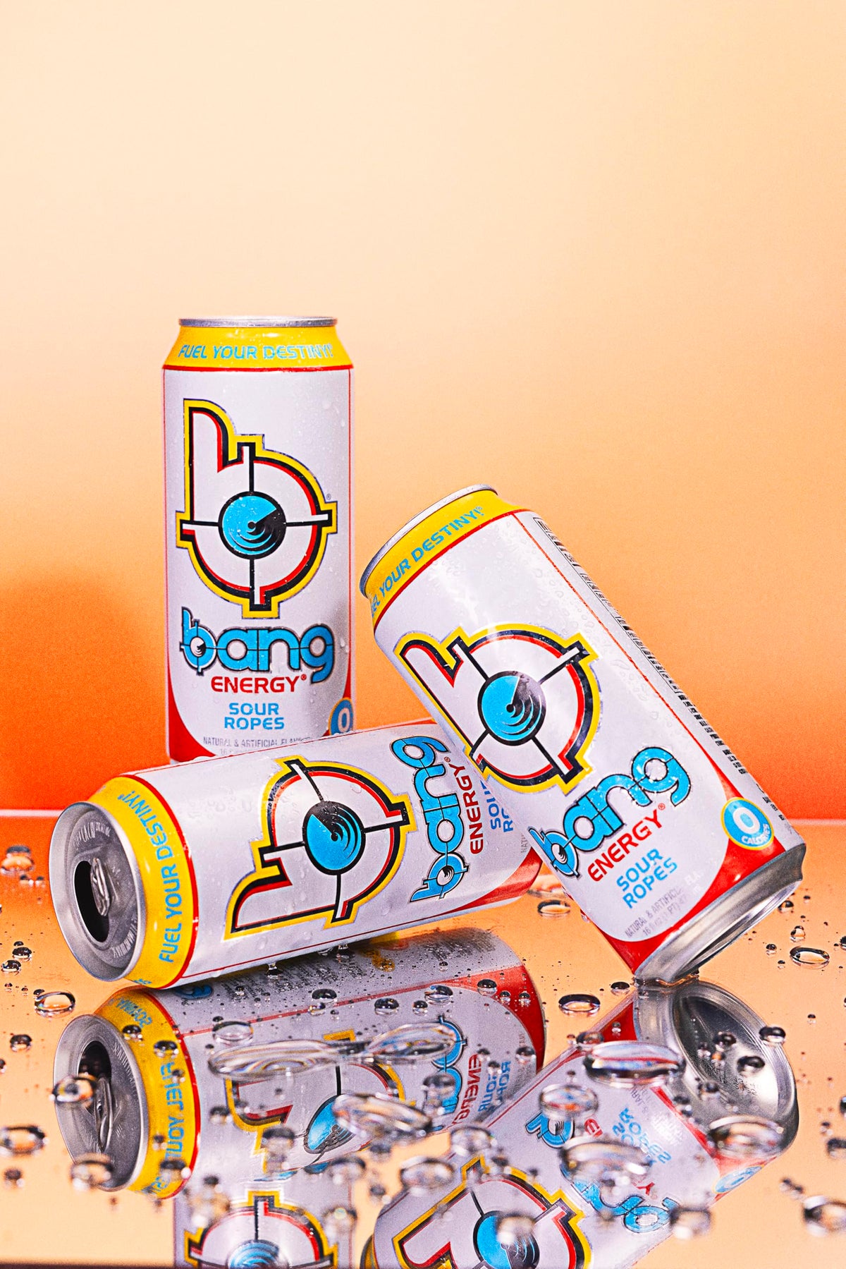Bang Sour Ropes – Sugar-Free Energy Drink, 16oz | 300mg Caffeine + EAAs
