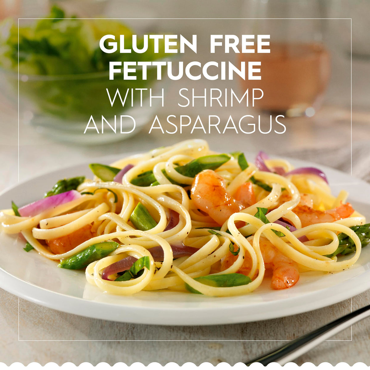 Barilla Gluten Free Fettuccine Pasta, 12 oz – Corn & Rice, Al Dente Texture
