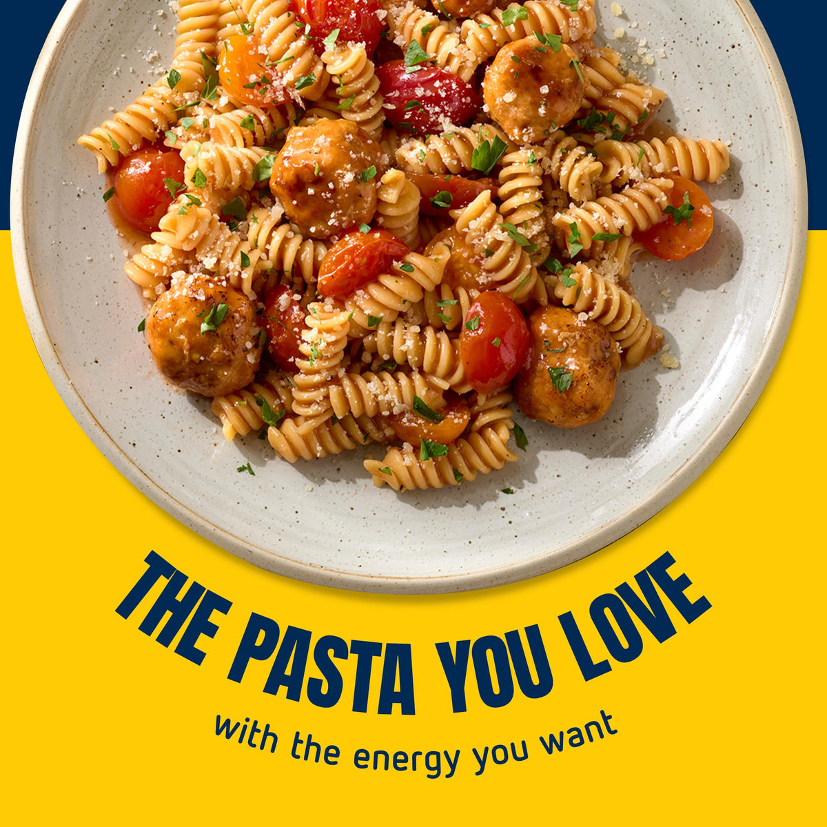 Barilla Protein+ Rotini Pasta, 14.5 oz (Pack of 12) – Plant-Based Protein from Lentils, Chickpeas & Peas