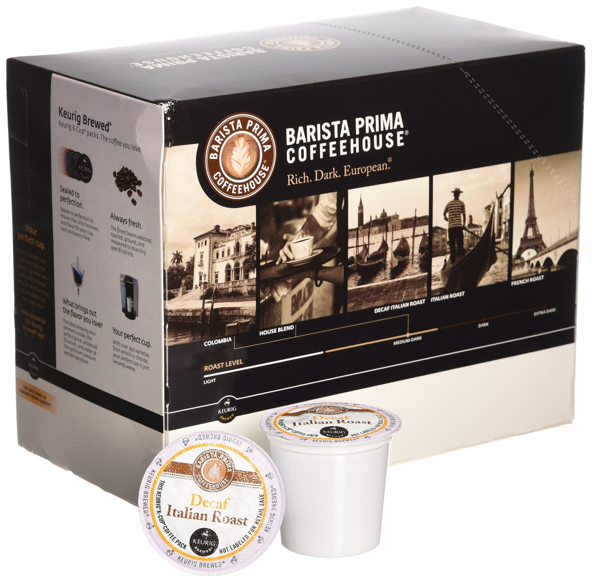 Barista Prima Decaf Italian Roast — 2 Boxes of 24 K-Cups
