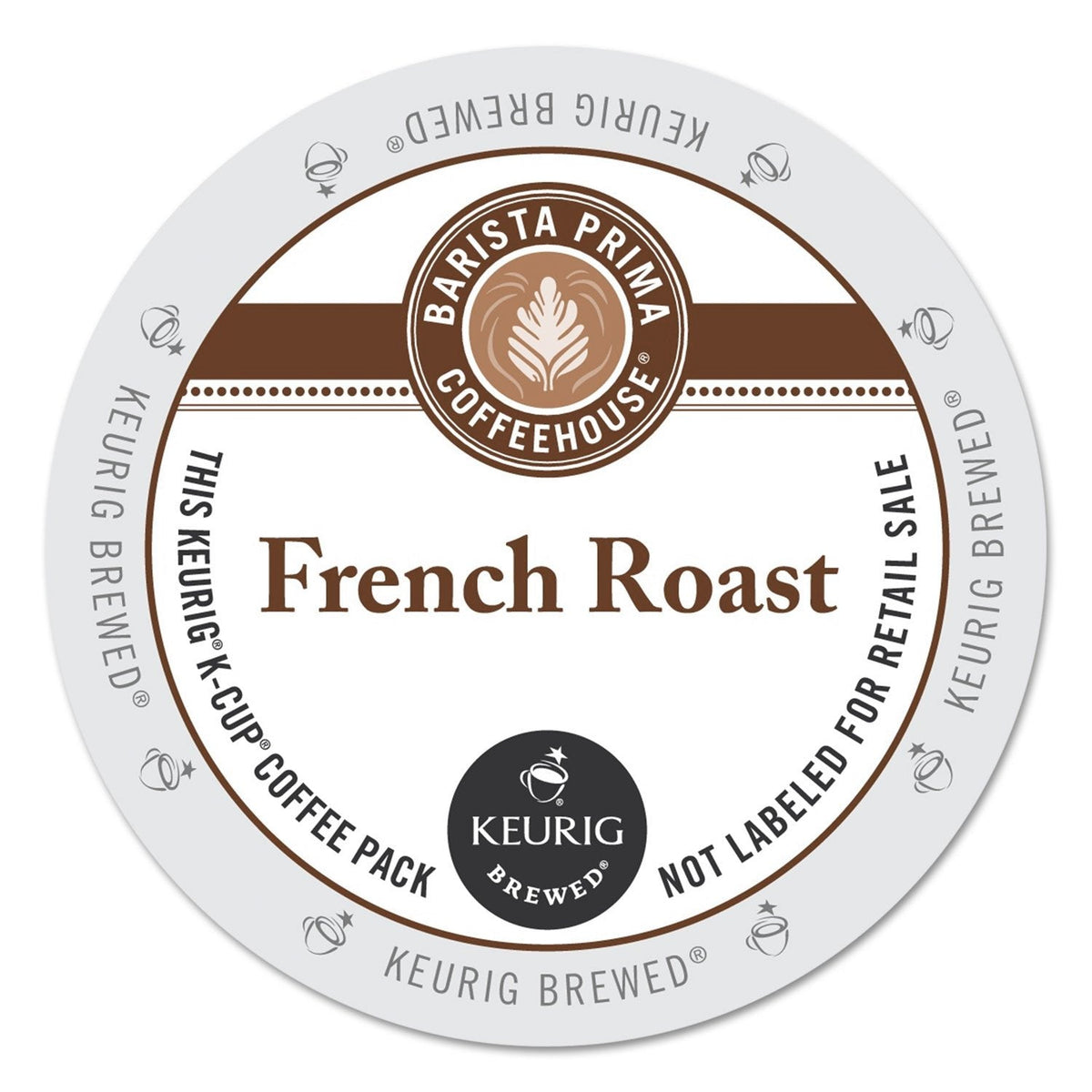 Barista Prima Coffeehouse French Roast K-Cups – 96 ct | Bold European-Style Coffee Pods