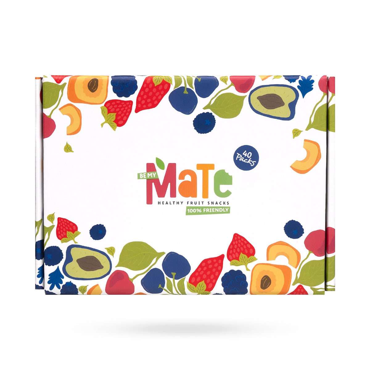 Mate Fruit Bars Variety Pack (40 Count) – 100% Real Fruit | BE MY MaTe