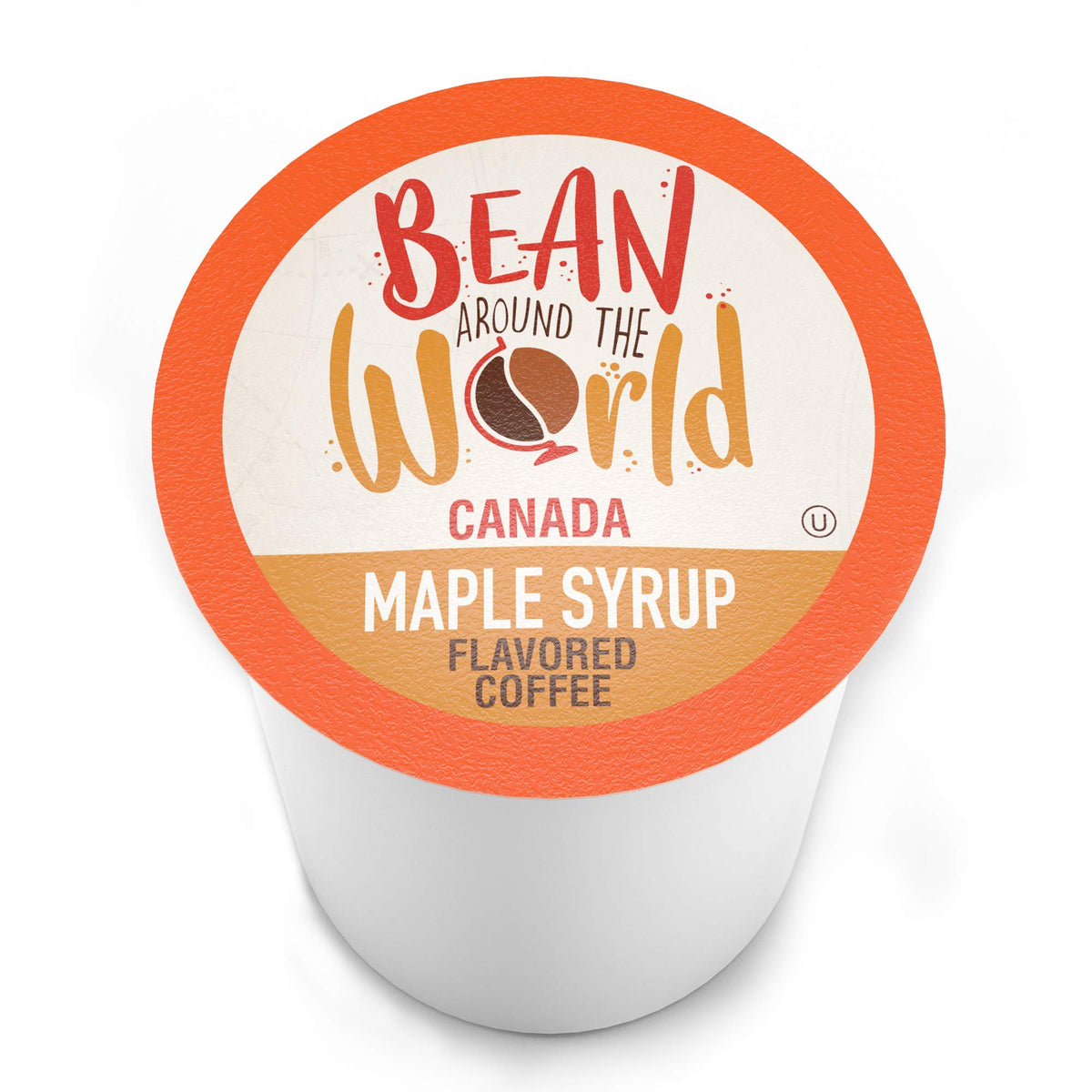 Bean Around The World Maple Syrup Coffee Pods | 40 Count, Keurig 2.0 Compatible