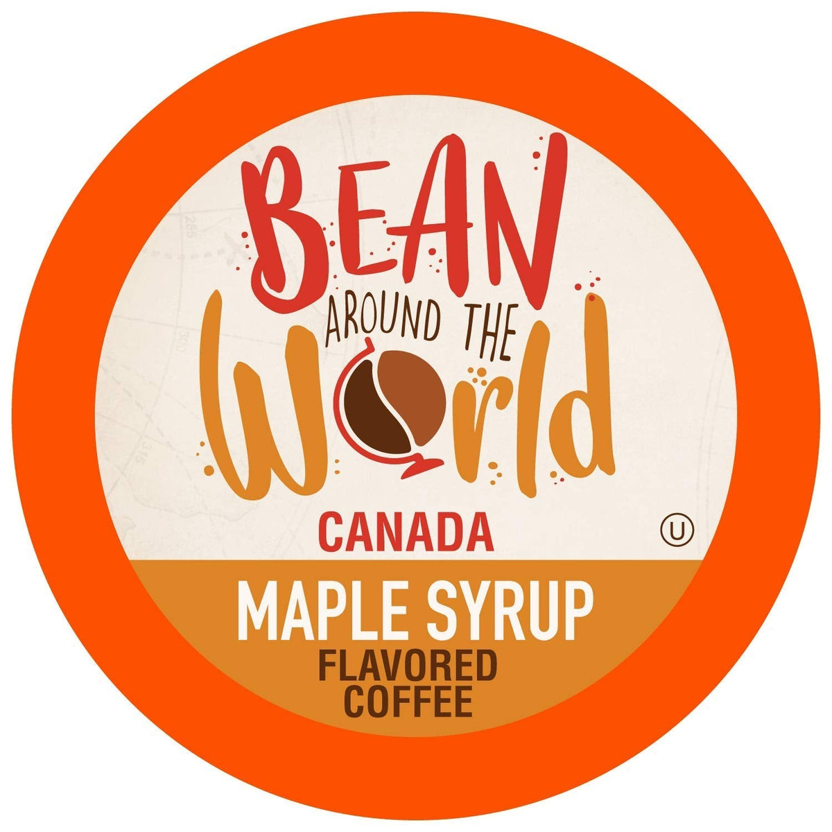 Bean Around The World Maple Syrup Coffee Pods | 40 Count, Keurig 2.0 Compatible
