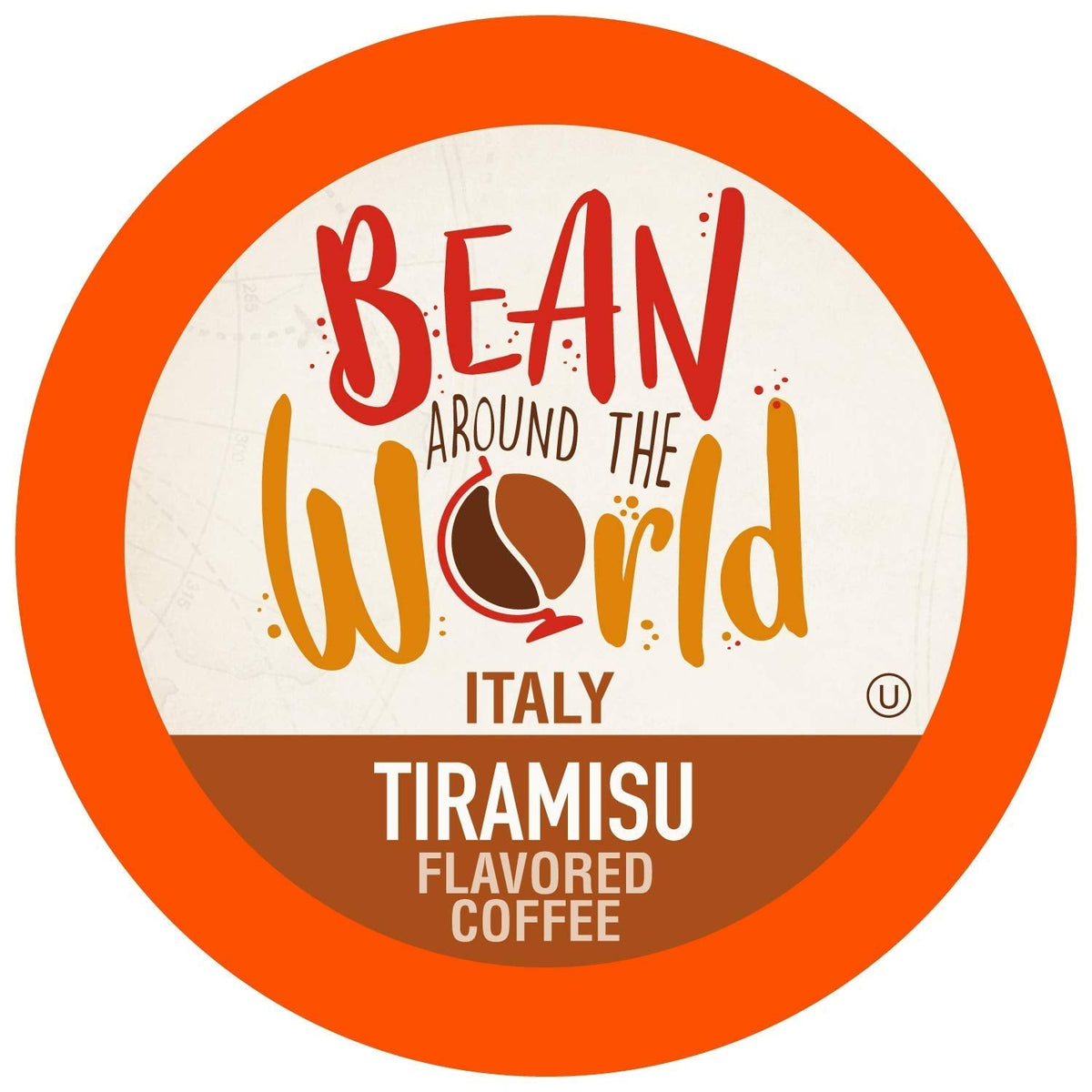 Bean Around The World Tiramisu Flavored Coffee – Keurig 2.0 Compatible, 40 Count