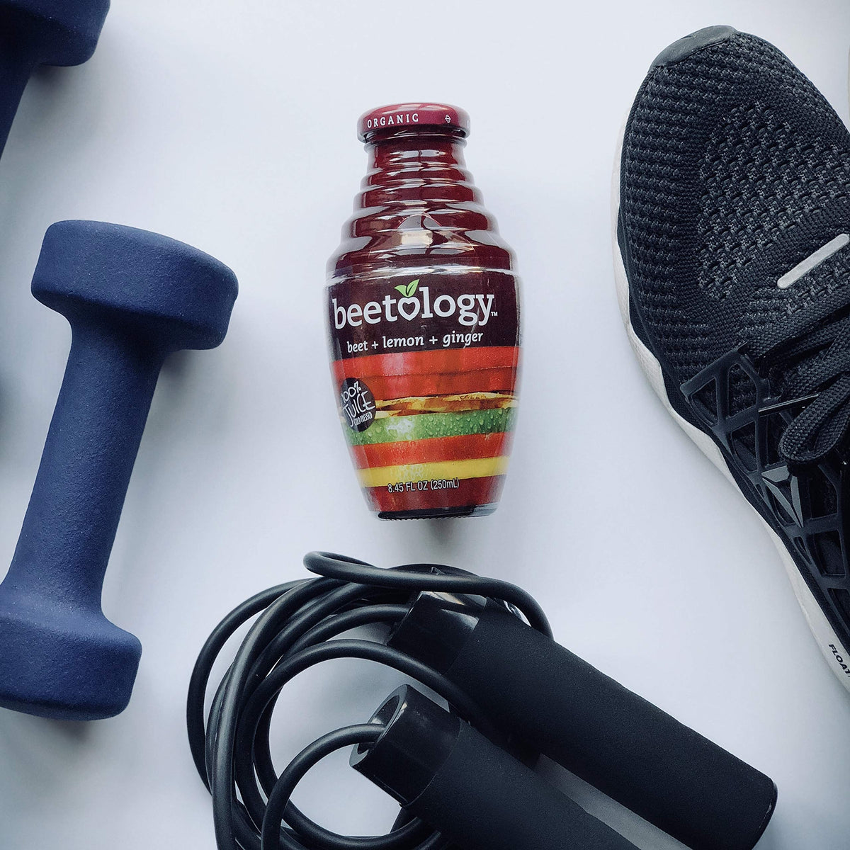 Beetology Organic Beet, Lemon & Ginger Juice — 8.45oz (6 Pack) | 100% Cold Pressed