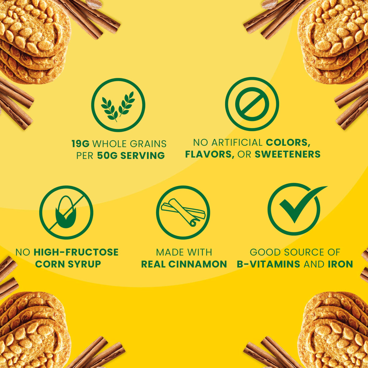Belvita Cinnamon Brown Sugar Breakfast Biscuits – 30 Packs (6 Boxes)