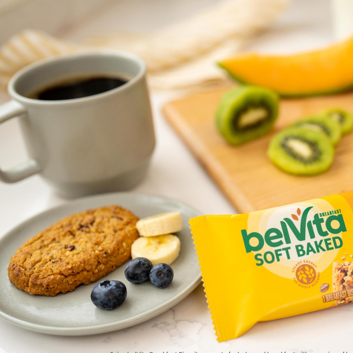 belVita Soft Baked Banana Bread Breakfast Bars – 30 Bars (6 Boxes) | Belvita