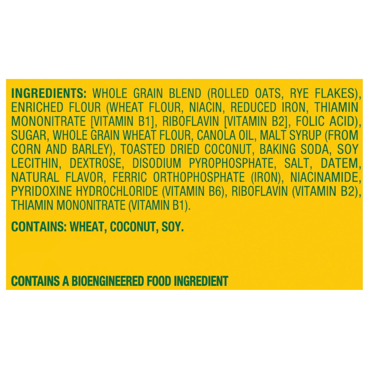 belVita Toasted Coconut Breakfast Bars – 30 Packs, 6 Boxes | 4 Biscuits/Pack