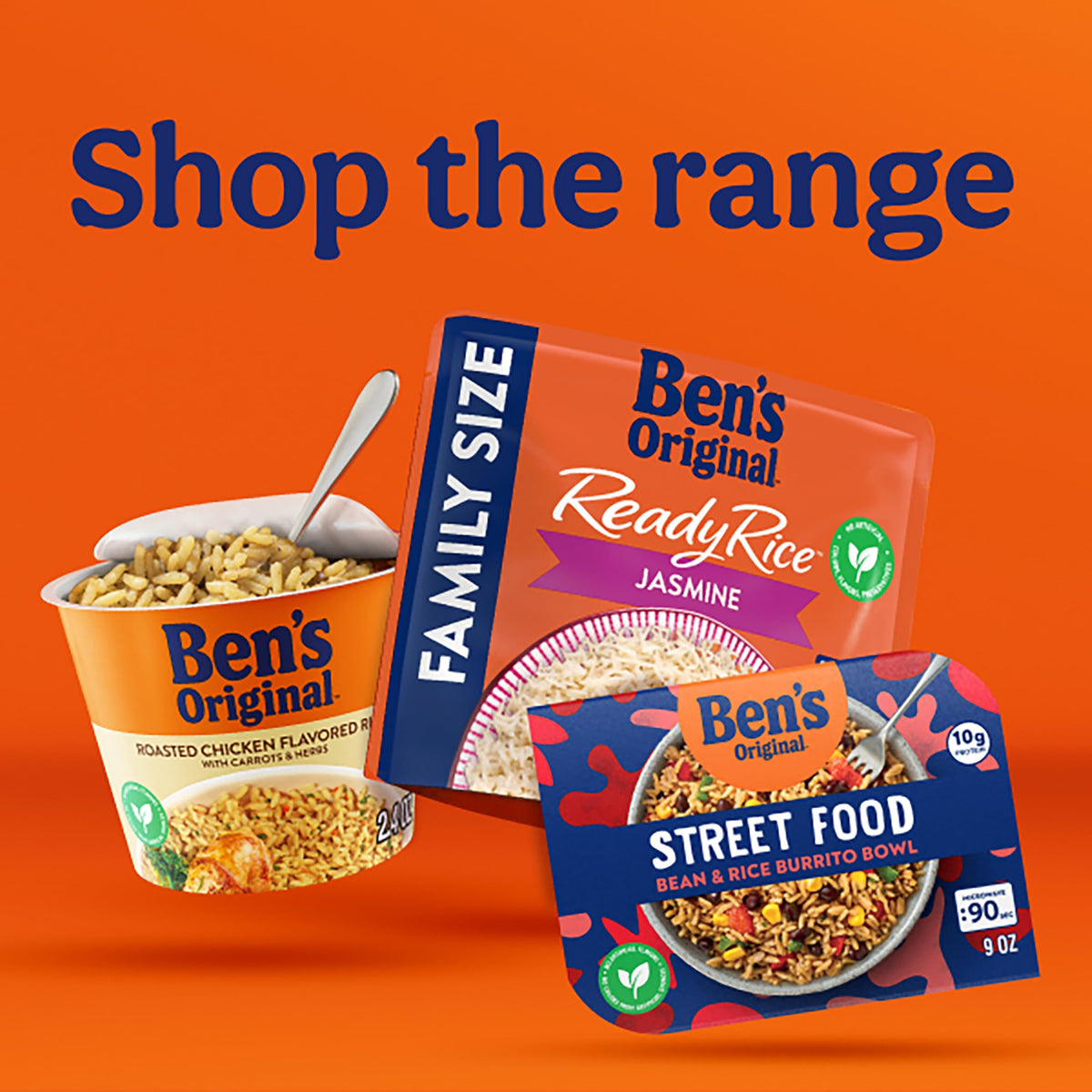 BEN'S ORIGINAL Ready Rice Basmati – Microwaveable 8.5 oz Pouch (12-pack)