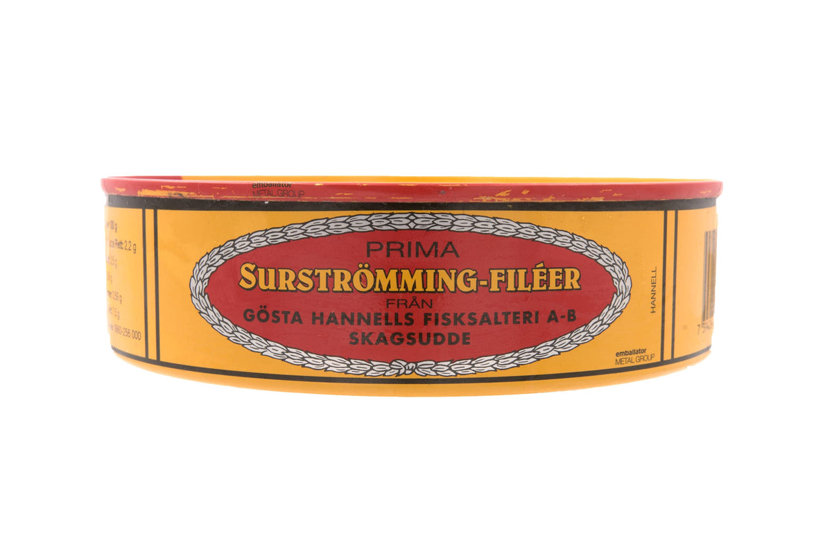 Surströmming Fillets by Best Natural by NJTrading – Fermented Swedish Herring in Traditional Tin