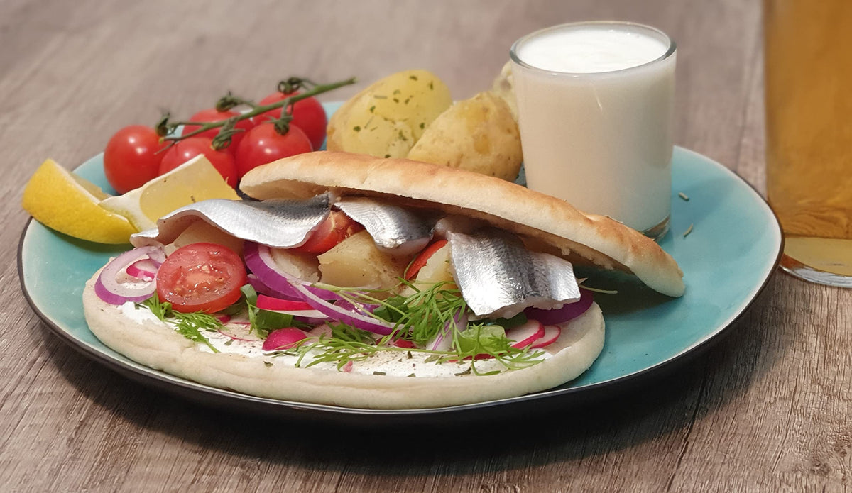 Surströmming Fillets by Best Natural by NJTrading – Fermented Swedish Herring in Traditional Tin