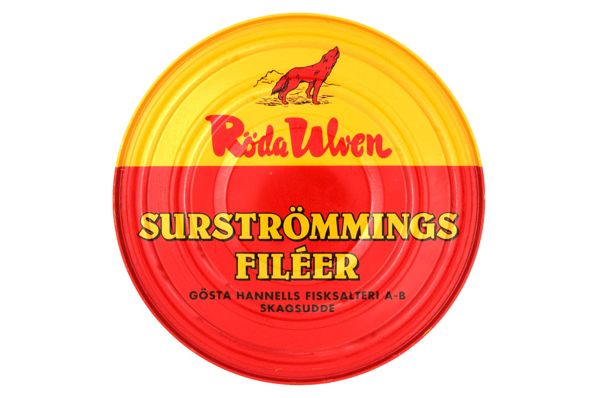 Surströmming Fillets by Best Natural by NJTrading – Fermented Swedish Herring in Traditional Tin