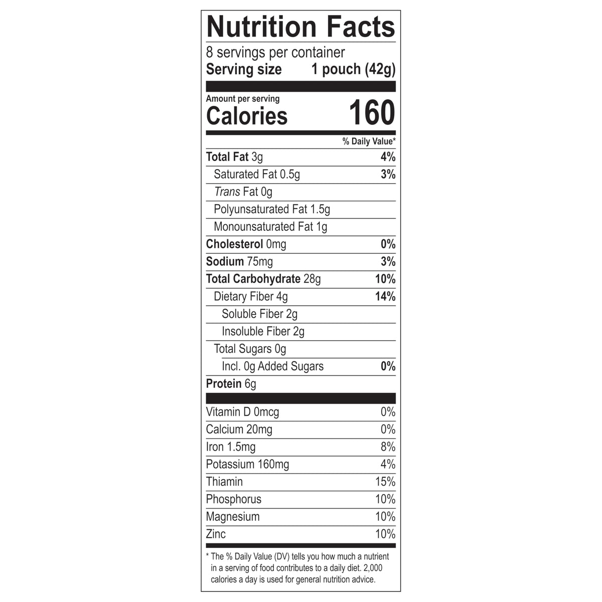 Better Oats Bare Organic Multigrain Hot Cereal Packets – Hearty Instant Oatmeal, USDA Organic, 6 Boxes of 8 Pouches