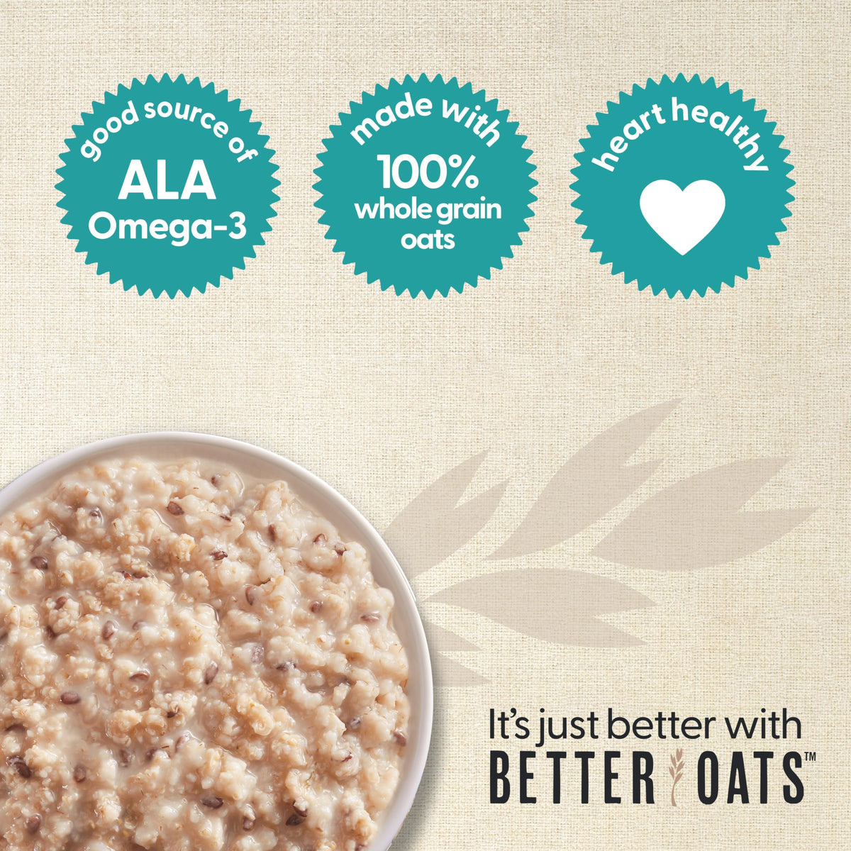 Better Oats Steel Cut Apples & Cinnamon Oatmeal Packets – Quick 2.5-Min Breakfast