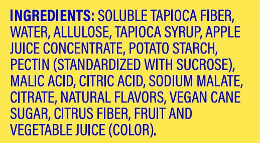 Better Sour Passion Fruit Gummy Stars – Low Sugar, Vegan, with Fiber (Pack of 10)