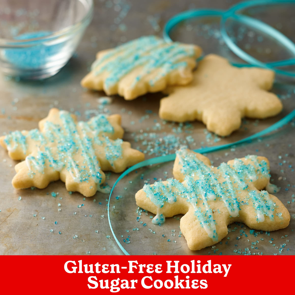 Betty Crocker Gluten Free Sugar Cookie Mix – 15 oz (6-Pack) | Quick, Family-Friendly Baking