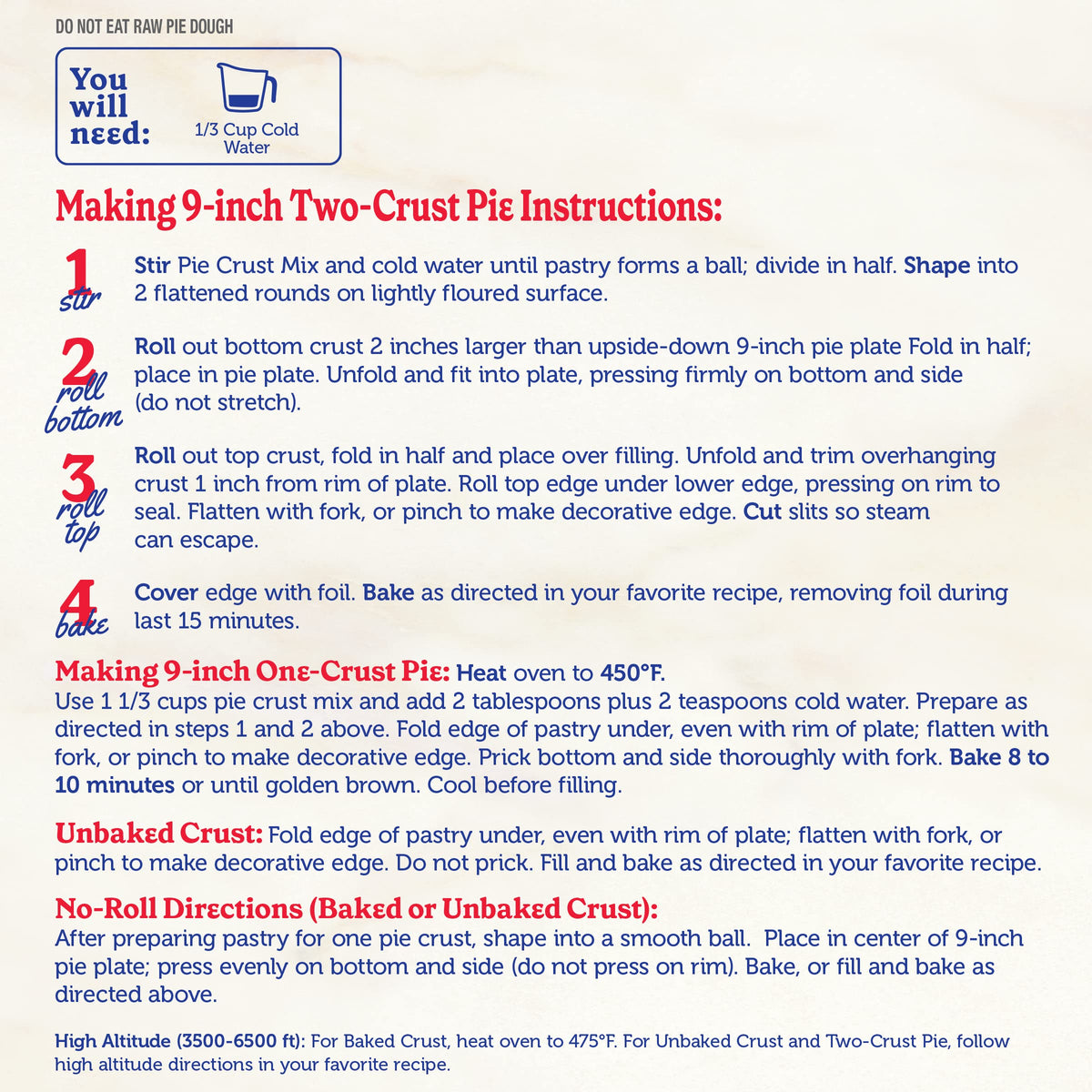 Betty Crocker Pie Crust Mix – Makes Two 9-Inch Crusts, 11 oz (Pack of 12)