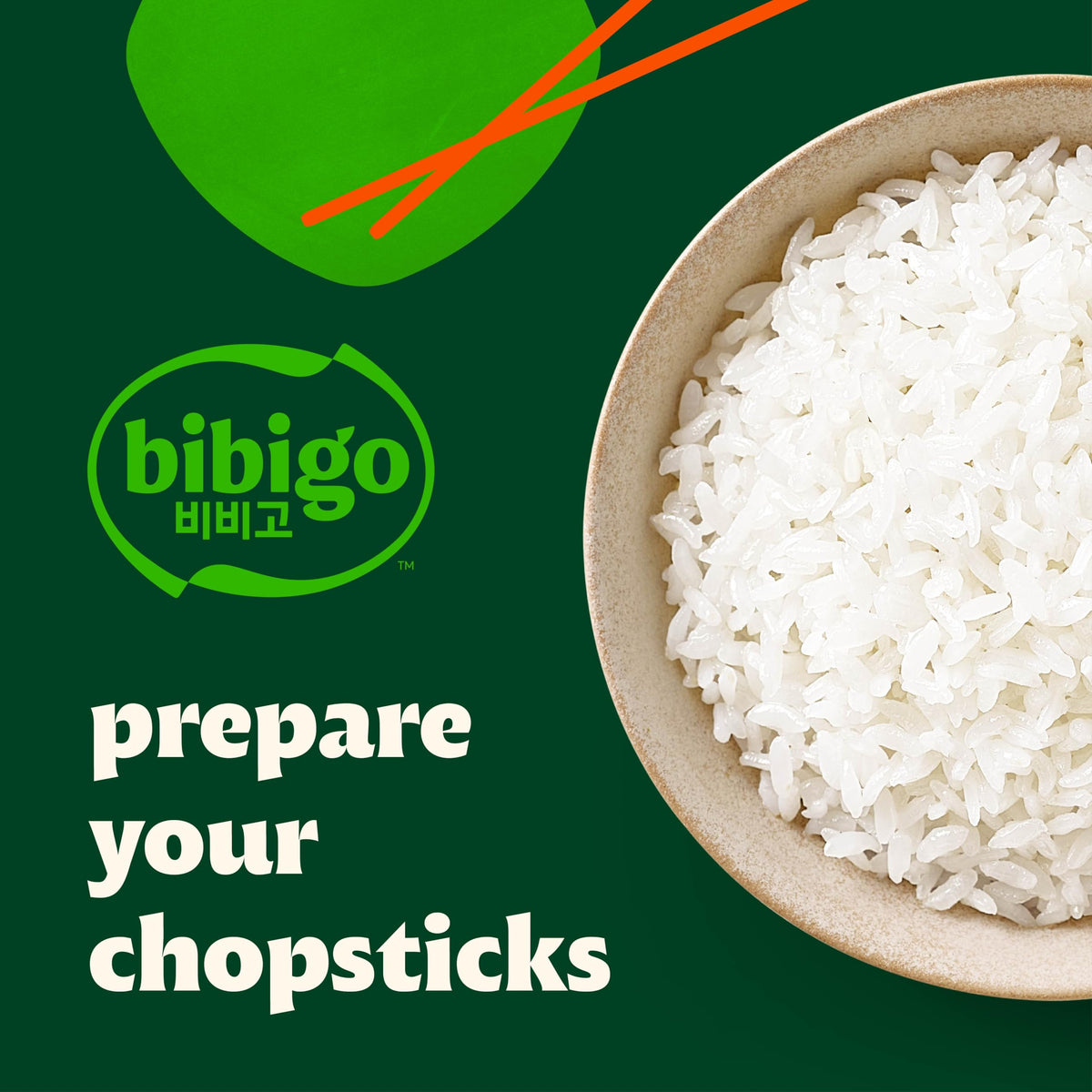 Bibigo Korean Sticky White Rice Bowls – Microwavable, Non-GMO, 18-Pack (7.4 oz each)