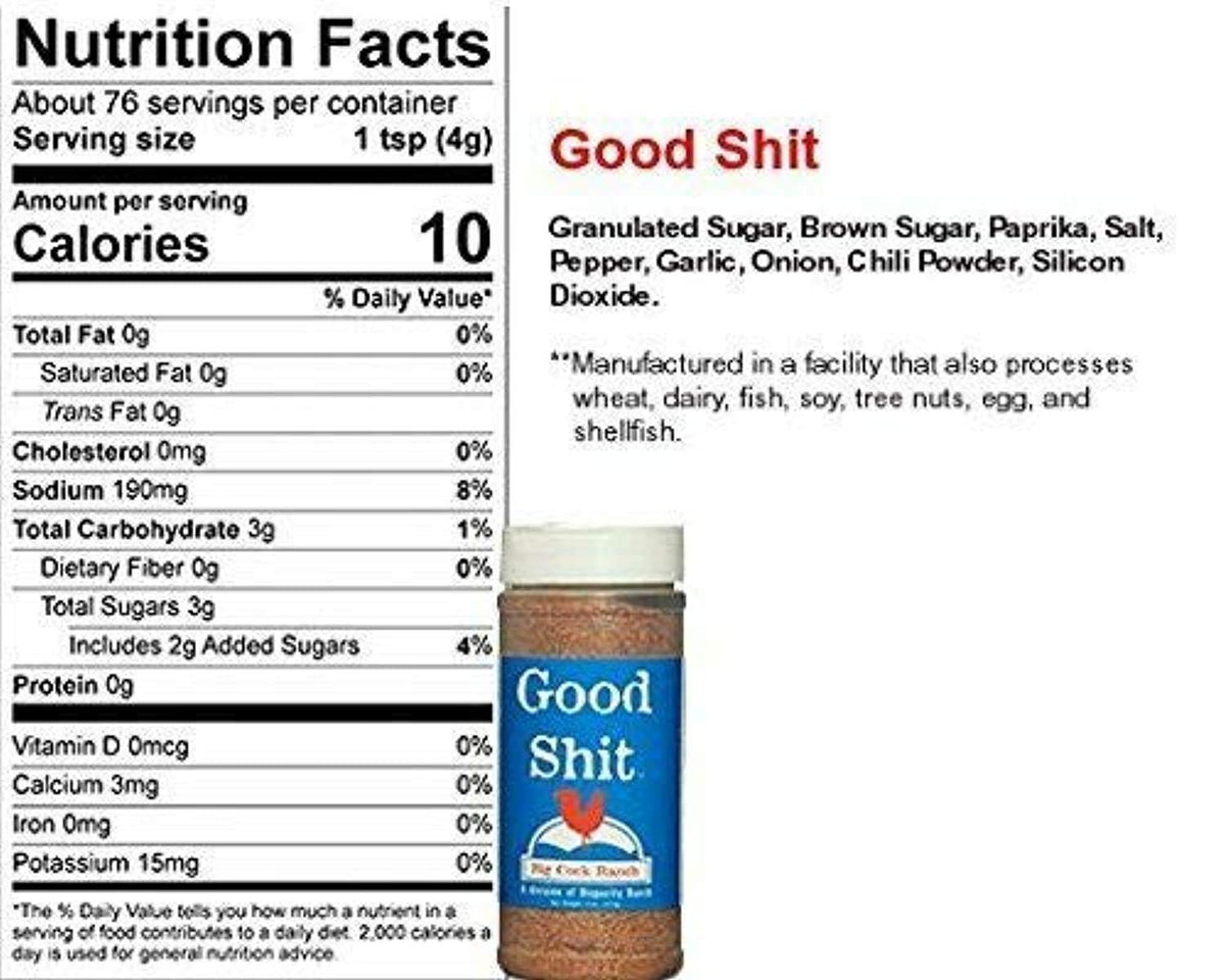 Big Cock Ranch All-Purpose Seasoning – Special Shit, Bull Shit & Good Shit
