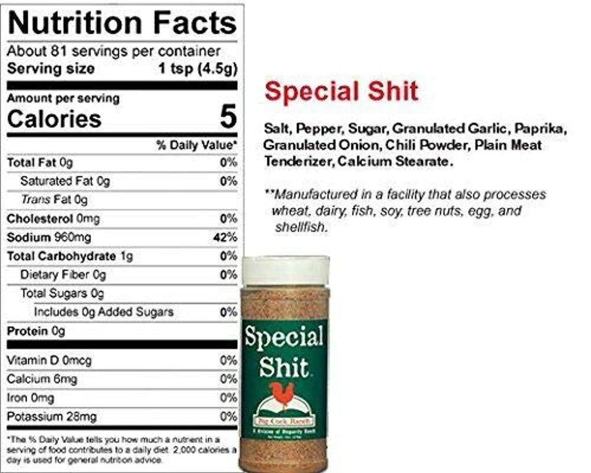 Big Cock Ranch All-Purpose Seasoning – Special Shit, Bull Shit & Good Shit
