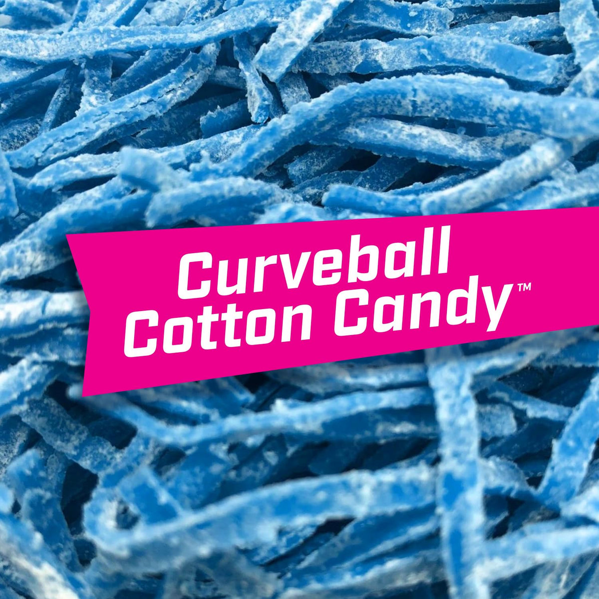 Big League Chew Curveball Cotton Candy Bubble Gum - 12-Pack | Ideal for Baseball Games, Teams & Parties