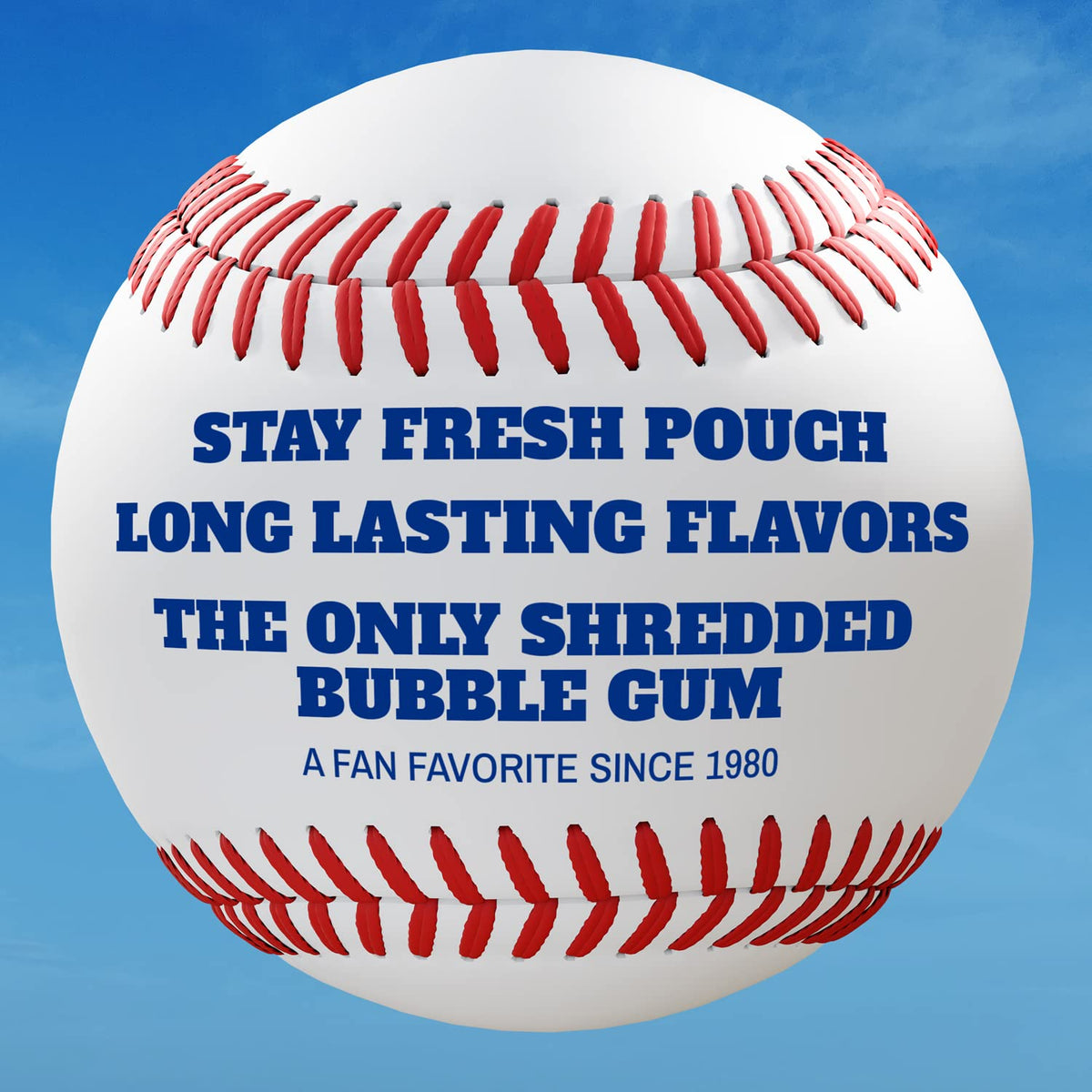 Big League Chew Slammin' Strawberry Bubble Gum – 12 Pack (2.12 oz Each) | Strawberry Flavor for Baseball, Teams & Concessions