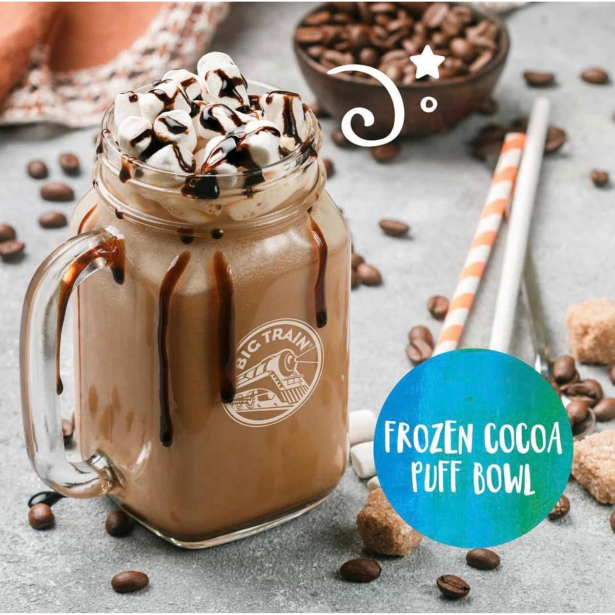 Big Train 20 Below Frozen Hot Chocolate Beverage Mix – 3.5 lb