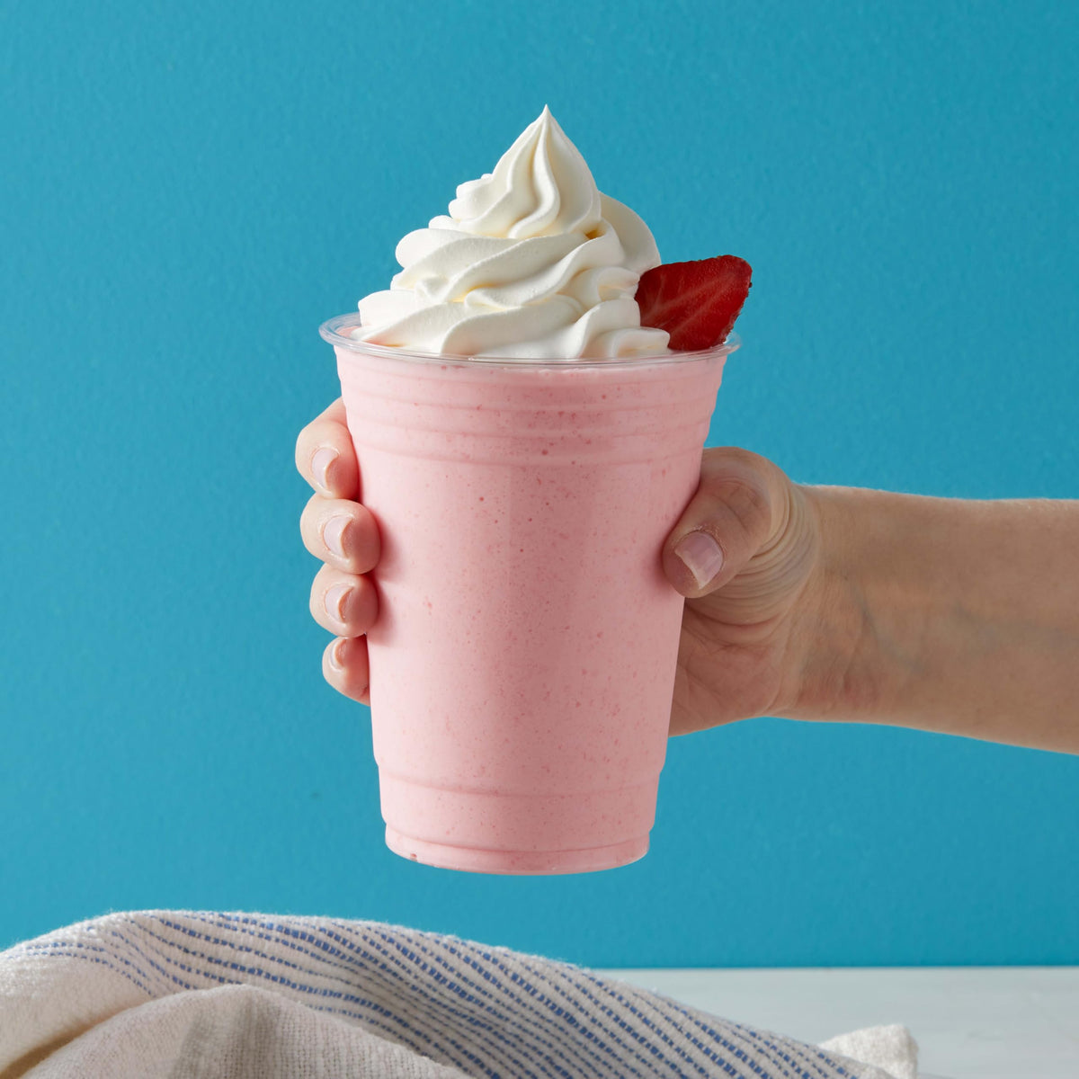 Big Train Strawberry Blended Crème Beverage Mix — 3.5 lb Pack