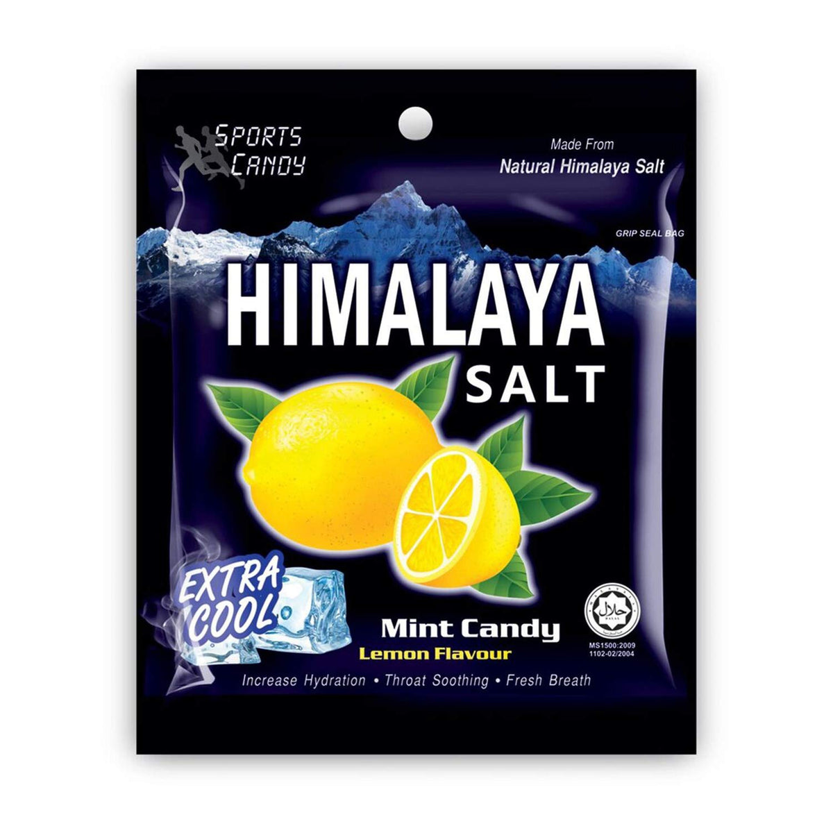 Big Foot Salt and Lemon Candy – Natural Himalaya Salt, Halal Lemon Candy (Pack of 24)