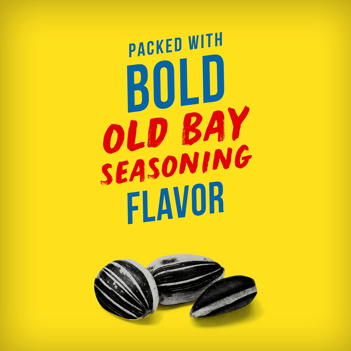 BIGS Sunflower Seeds Old Bay Seasoned – 5.35 oz Pack of 12