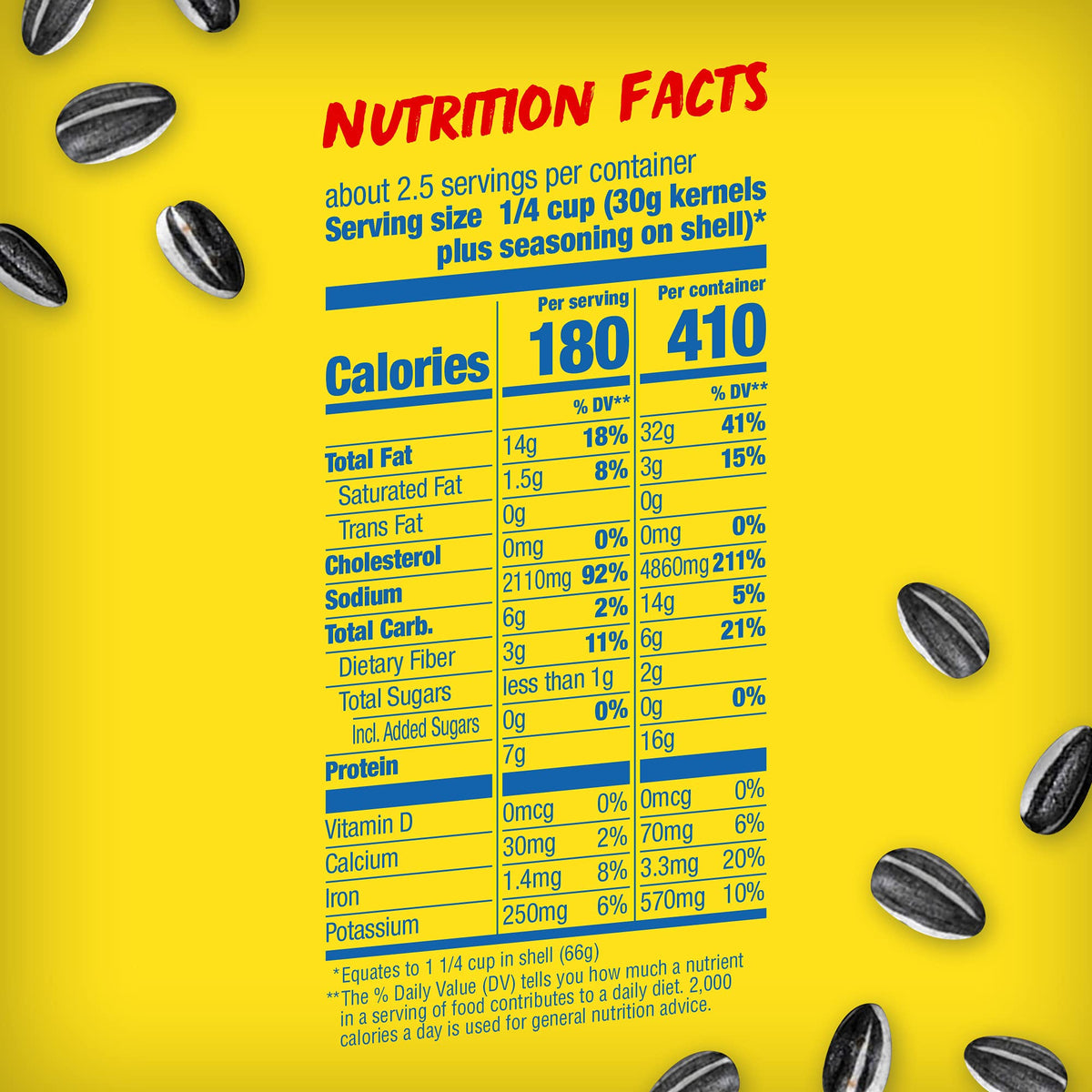 BIGS Sunflower Seeds Old Bay Seasoned – 5.35 oz Pack of 12