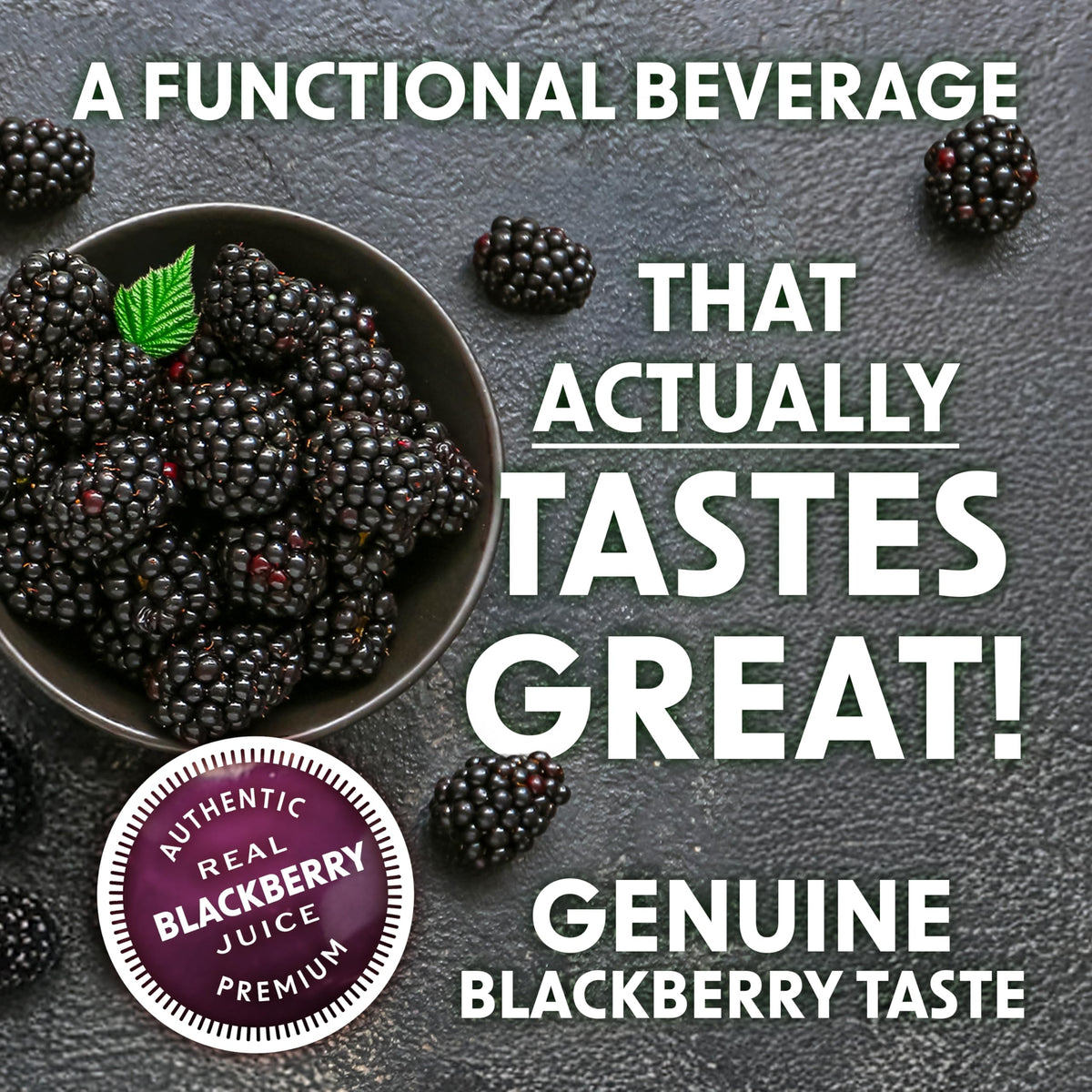 Bing Black 12oz Cans – Blackberry & Ginseng Energy Drink (12-Pack)