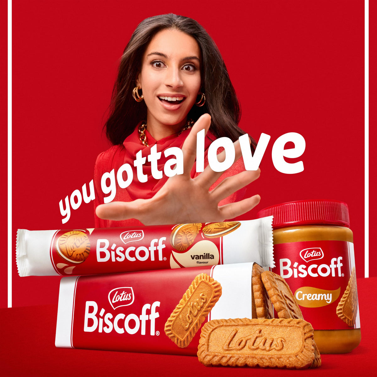 Lotus Biscoff Cookies – Caramelized Biscuit, 300-Pack, Vegan & Individually Wrapped