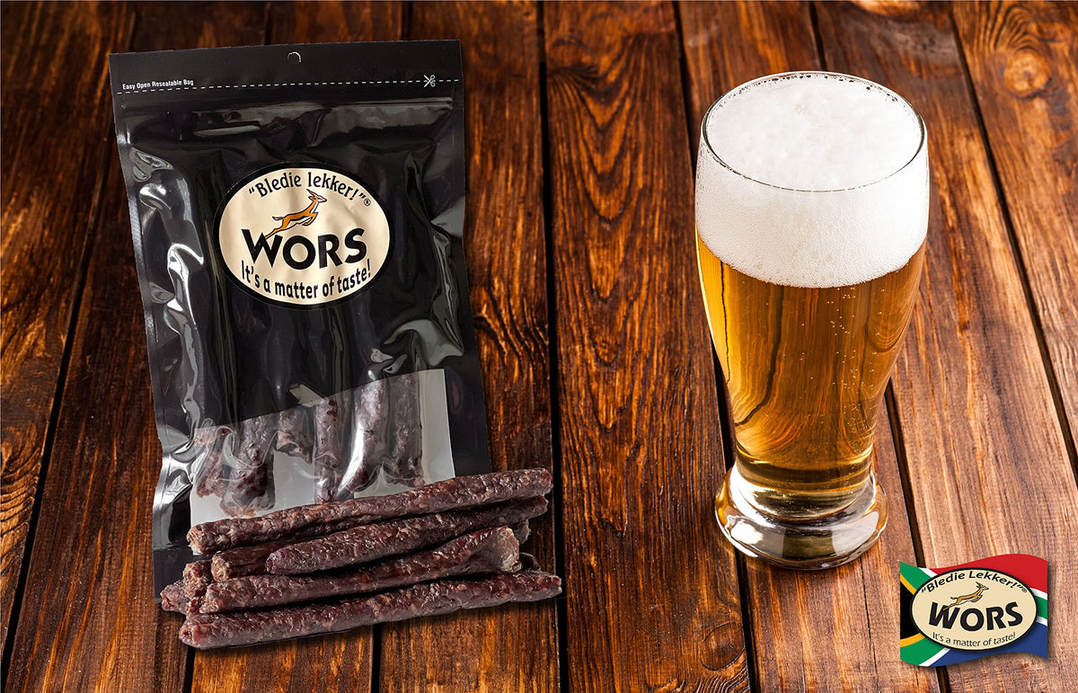 Bledie Lekker Droewors – One Pound Resealable Bag (16 oz) | USA Made