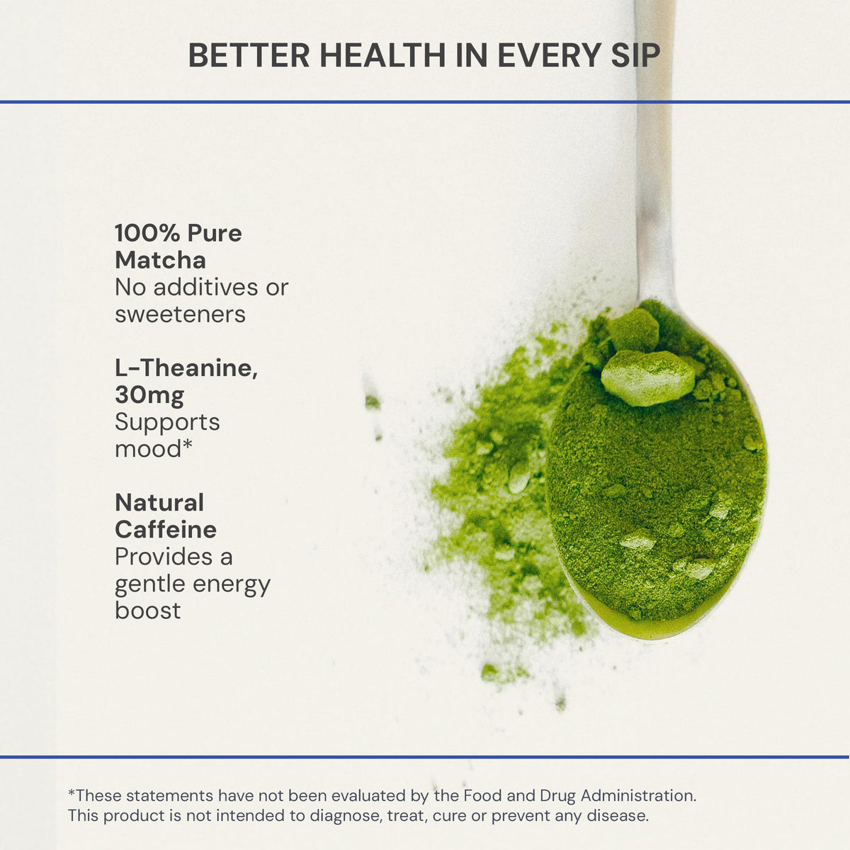 Blueprint Bryan Johnson Matcha Powder – Ceremonial Grade Japanese Matcha for Energy & Focus | 30 Servings