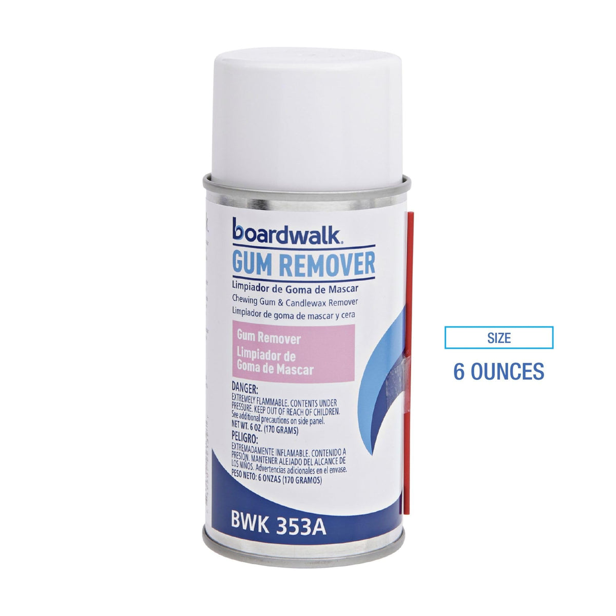 Boardwalk 353ACT Gum & Wax Remover – 6oz Aerosol (Case of 12)