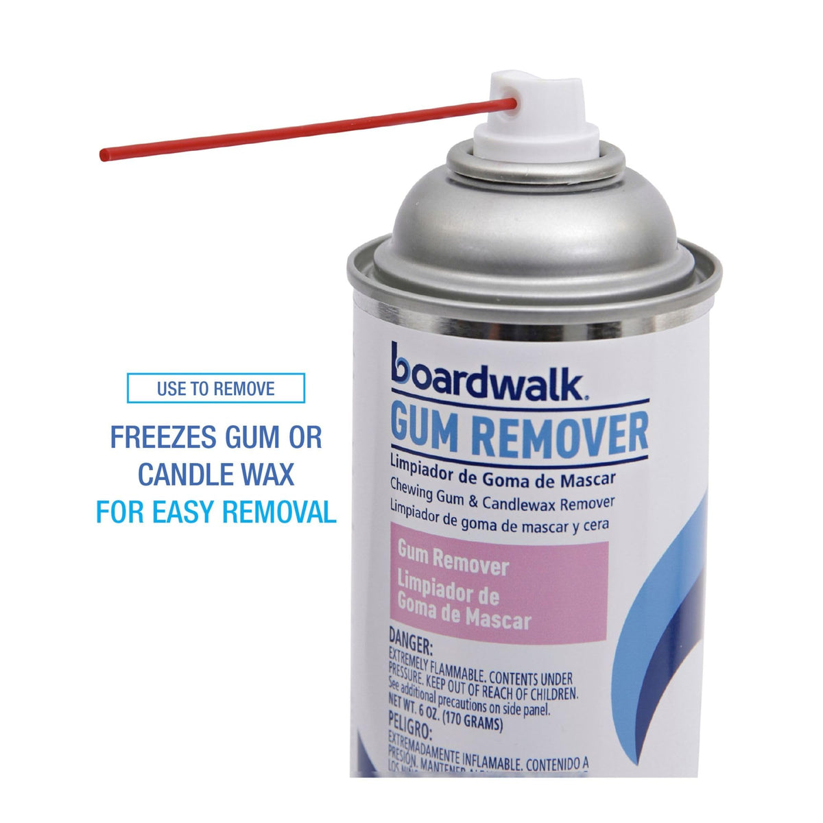 Boardwalk 353ACT Gum & Wax Remover – 6oz Aerosol (Case of 12)