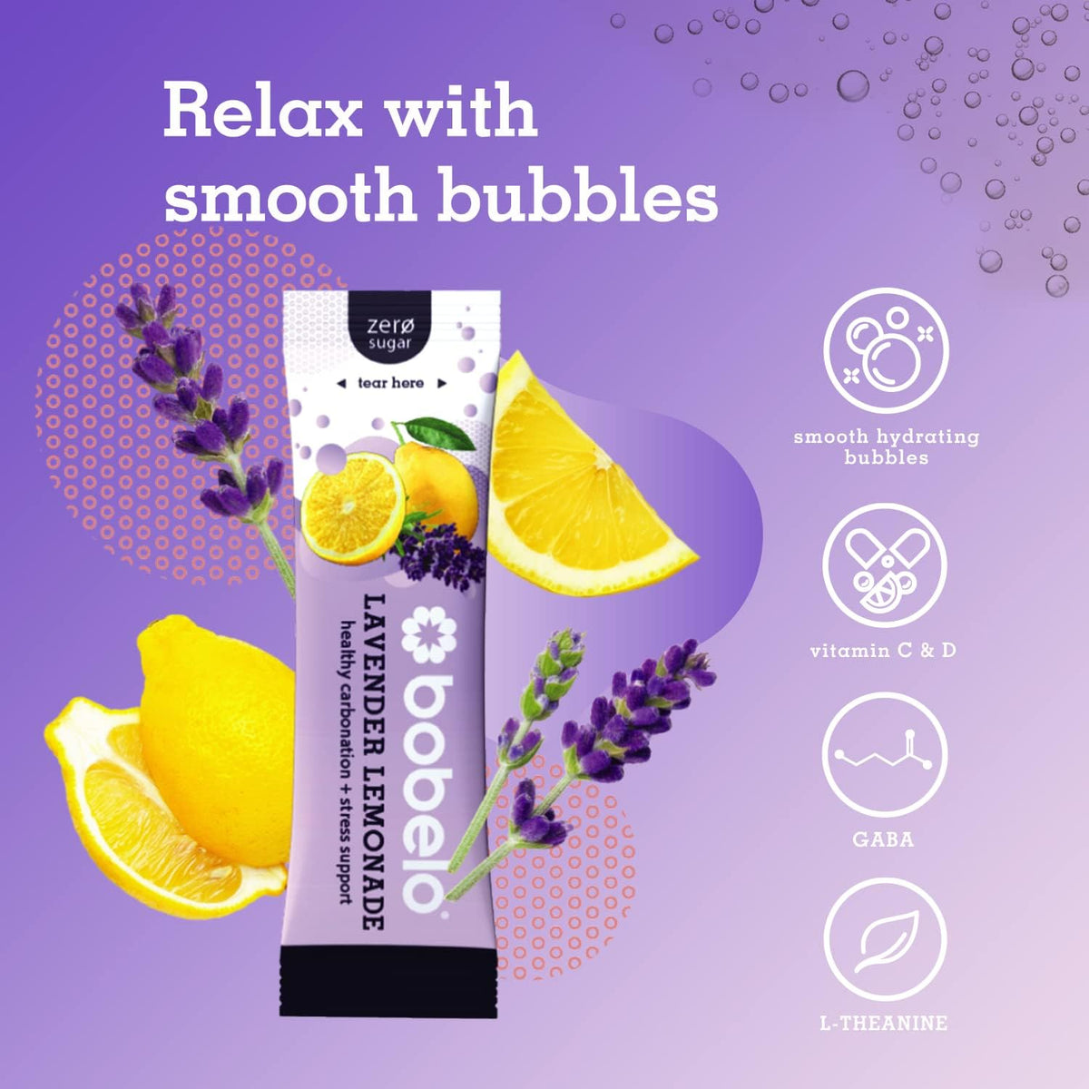 Bobelo Self Carbonating Hydration Packets – Variety 40 Pack | Sparkling Water & Sugar Free Electrolyte Drink Mix