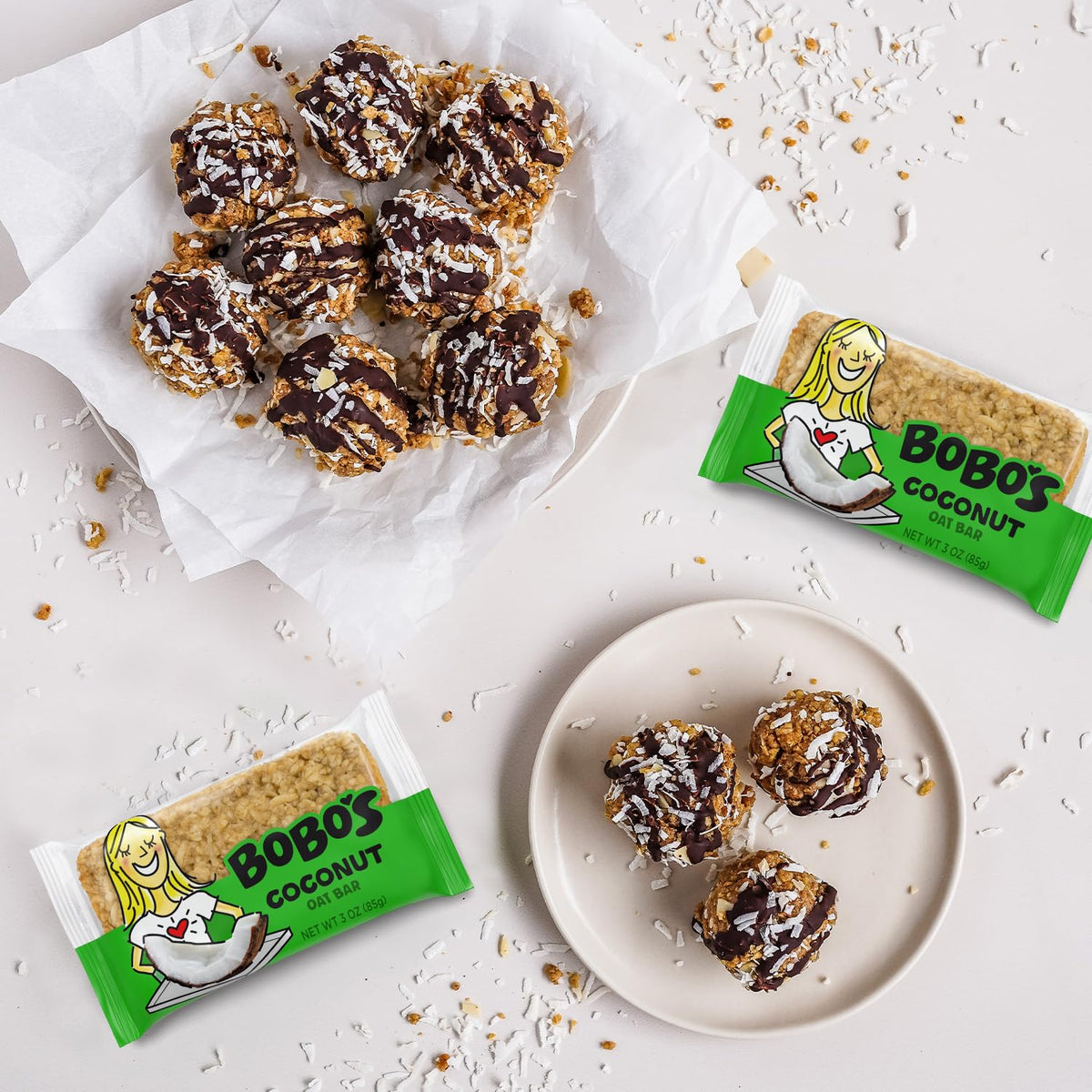 Bobo's Oat Bars Sampler 12-Pack | Gluten Free, Plant-Based, Non-GMO