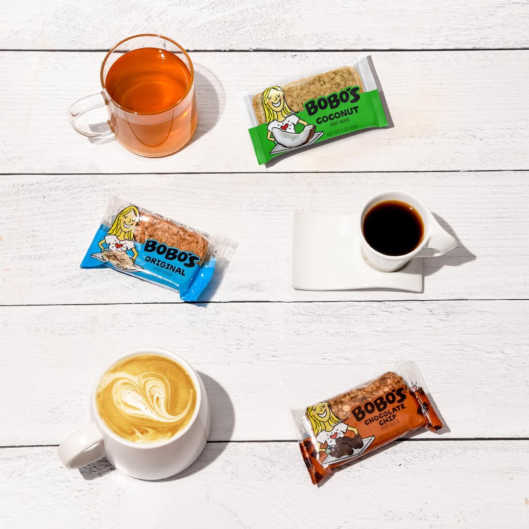 Bobo's Oat Bars Sampler 12-Pack | Gluten Free, Plant-Based, Non-GMO