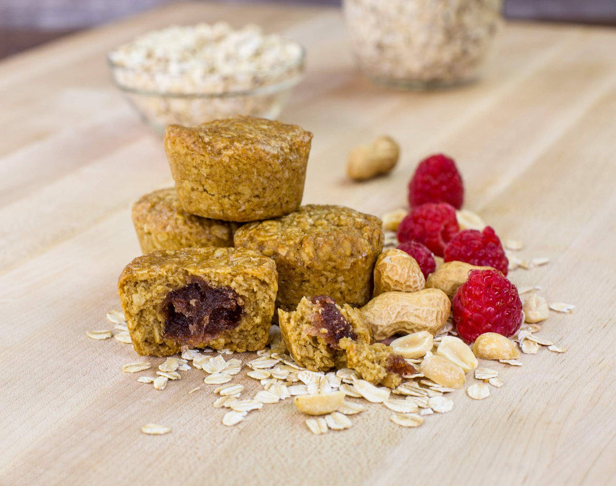 Bobo's PB&J Stuff'd Oat Bites – Gluten Free, Plant Based, Non-GMO (30 ct)