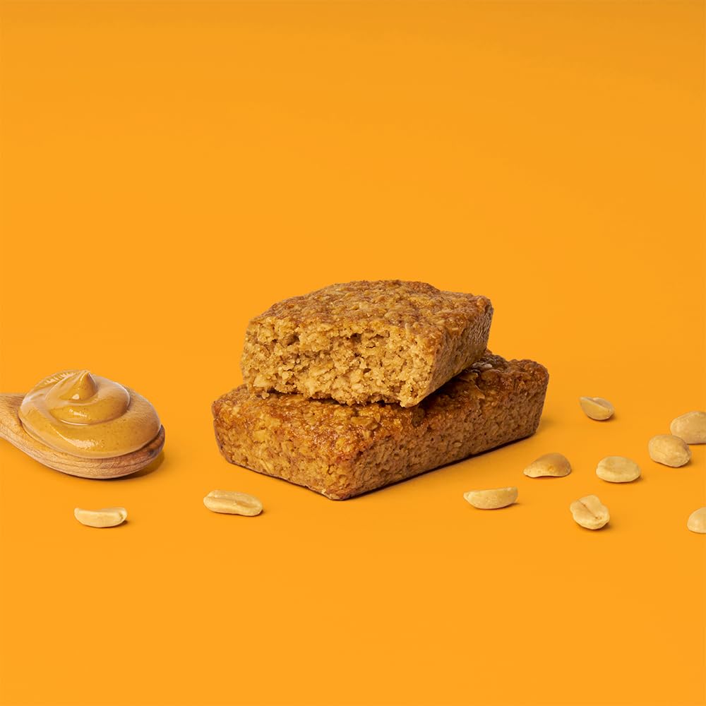 Bobo's Peanut Butter Oat Bars – Gluten-Free, Plant-Based, Non-GMO, Whole Grain Oats (12 Bars)