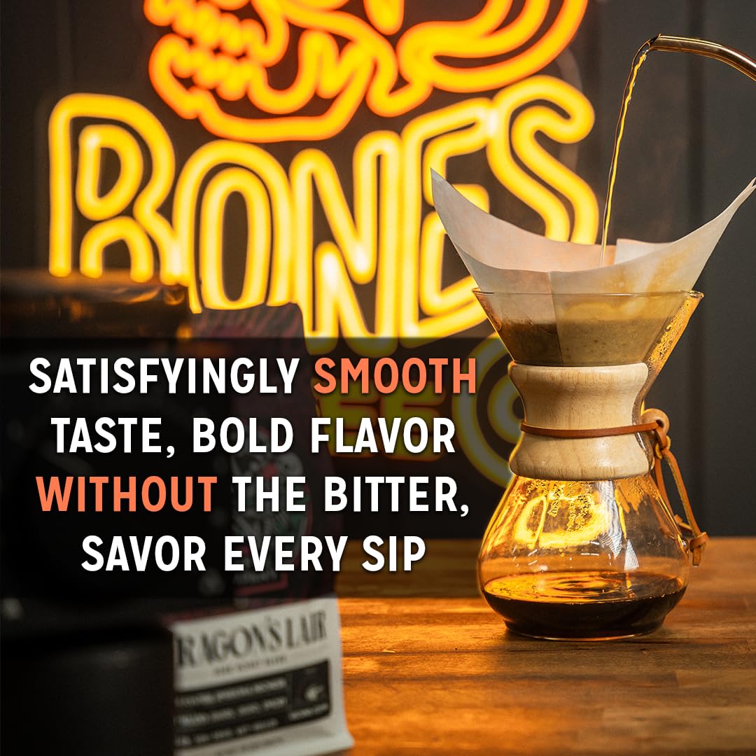 Bones Coffee Company Holy Cannoli Latte Can – Cannoli-Flavored Cold Brew, 11 oz (12 Pack)