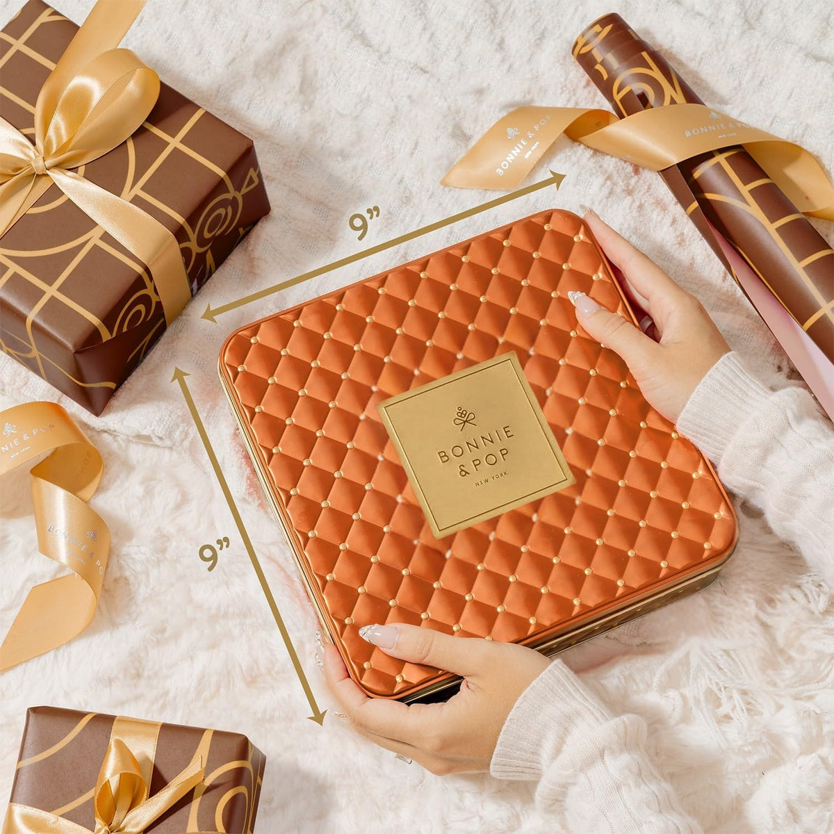 Bonnie & Pop Chocolate Gift Basket – Mother’s Day Truffles Gift Box
